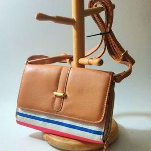 Vintage Rainbow Brown‎ Youthful Crossbody
